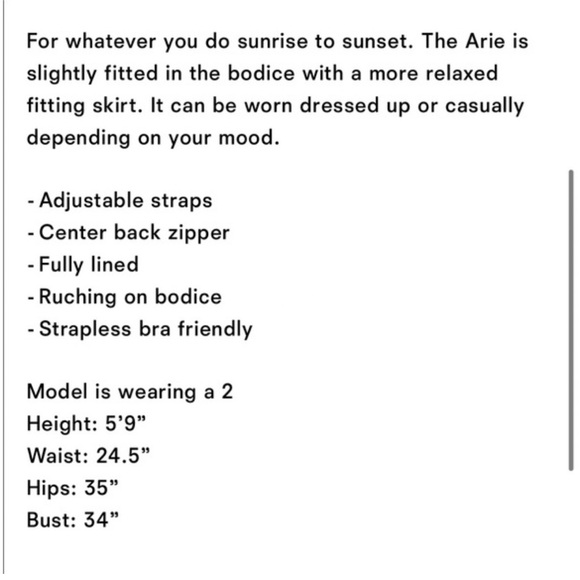 Reformation arie dress in Nona - Picture 5 of 7